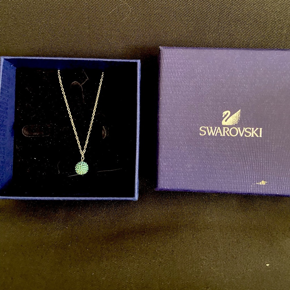 Swarovski Blue Pendant Necklace